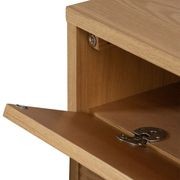 CASTOR Sideboard Buffet 125cm - Natural, Navy Blue & Black gallery detail image