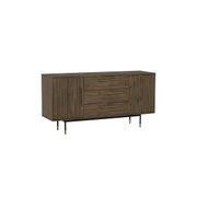 HAMILTON Sideboard Buffet Solid Acacia Wood 160cm - Toffee Colour gallery detail image