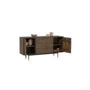 HAMILTON Sideboard Buffet Solid Acacia Wood 160cm - Toffee Colour gallery detail image