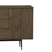 HAMILTON Sideboard Buffet Solid Acacia Wood 160cm - Toffee Colour gallery detail image