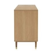 HOUSTON 200cm Sideboard Buffet - Oak & Grey gallery detail image