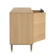 HOUSTON 200cm Sideboard Buffet - Oak & Grey gallery detail image