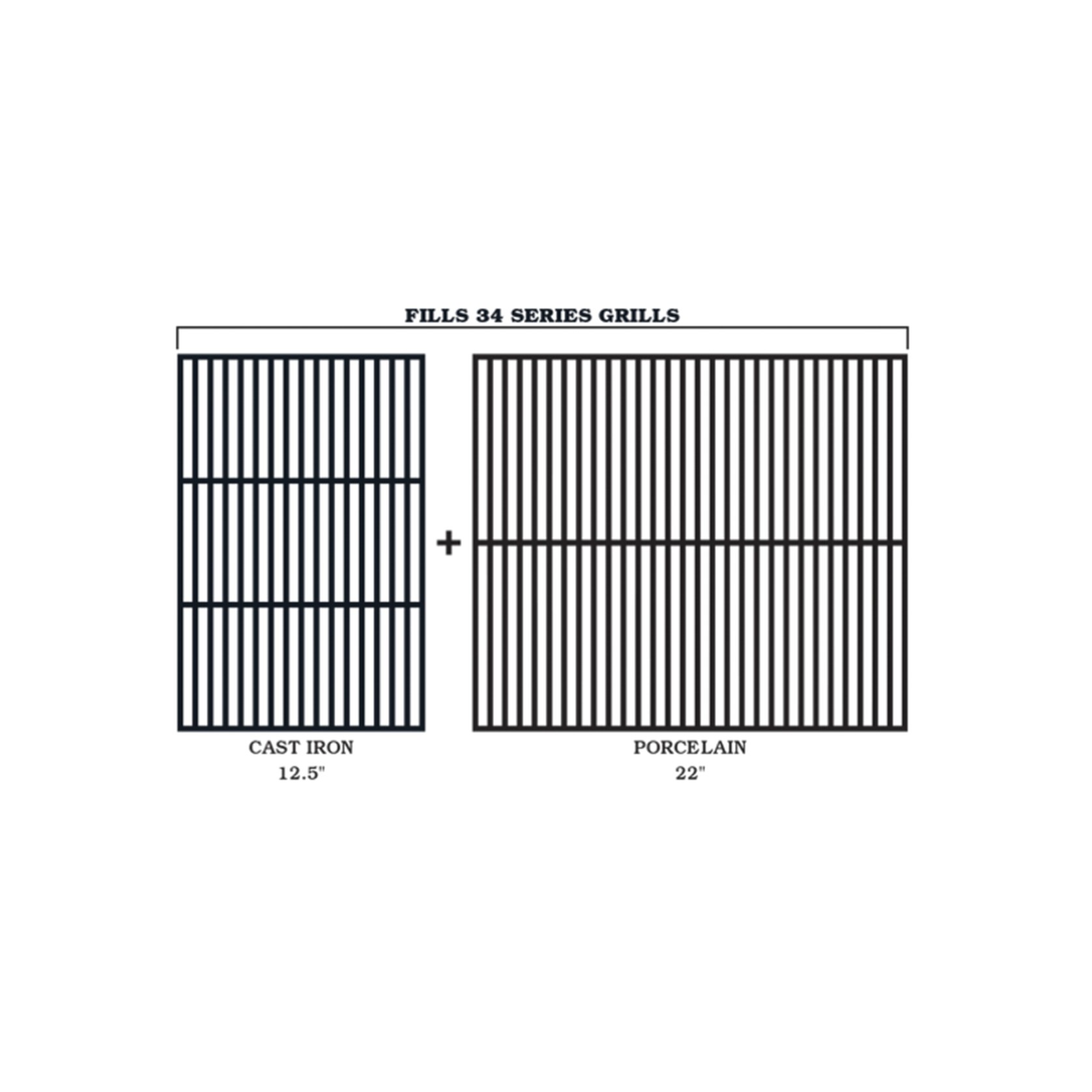 Traeger Pro 34 Cast Iron Grate Kit gallery detail image