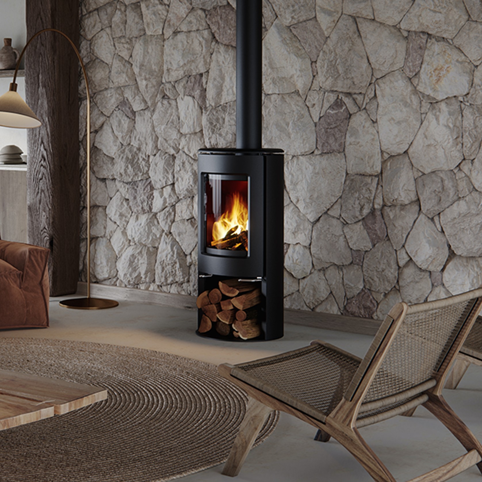 Nectre Form 2 | Wood Fireplace gallery detail image