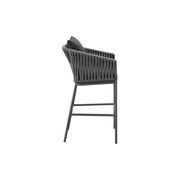 Kereru Aluminium and Rope Outdoor Bar Chair gallery detail image