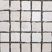 Dayla Marble Mosaic Tumbled Edge Travertine gallery detail image