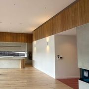 WOODFLEX Flexible Wooden Slat Wall Panel - Oak Veneer - 3000mm x 600mm - Half Round gallery detail image