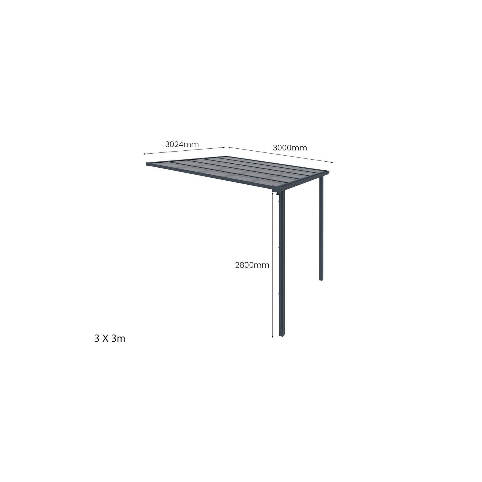 Urban Wall Mounted Patio Cover Collection gallery detail image
