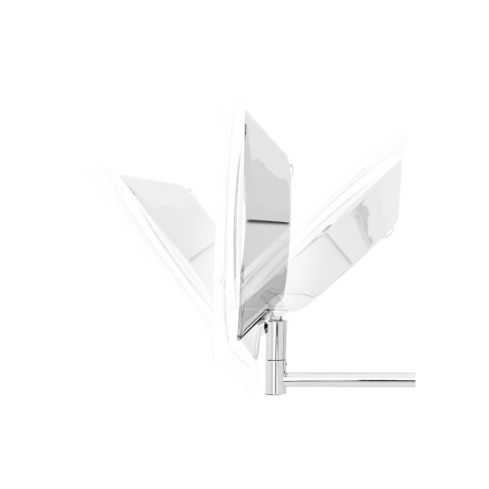 Wall Mount LED Magnify Mirror - Battery gallery detail image