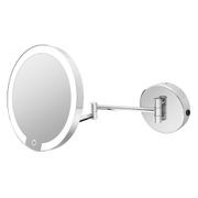Chrome LED Magnify Mirror - Battery & USB gallery detail image