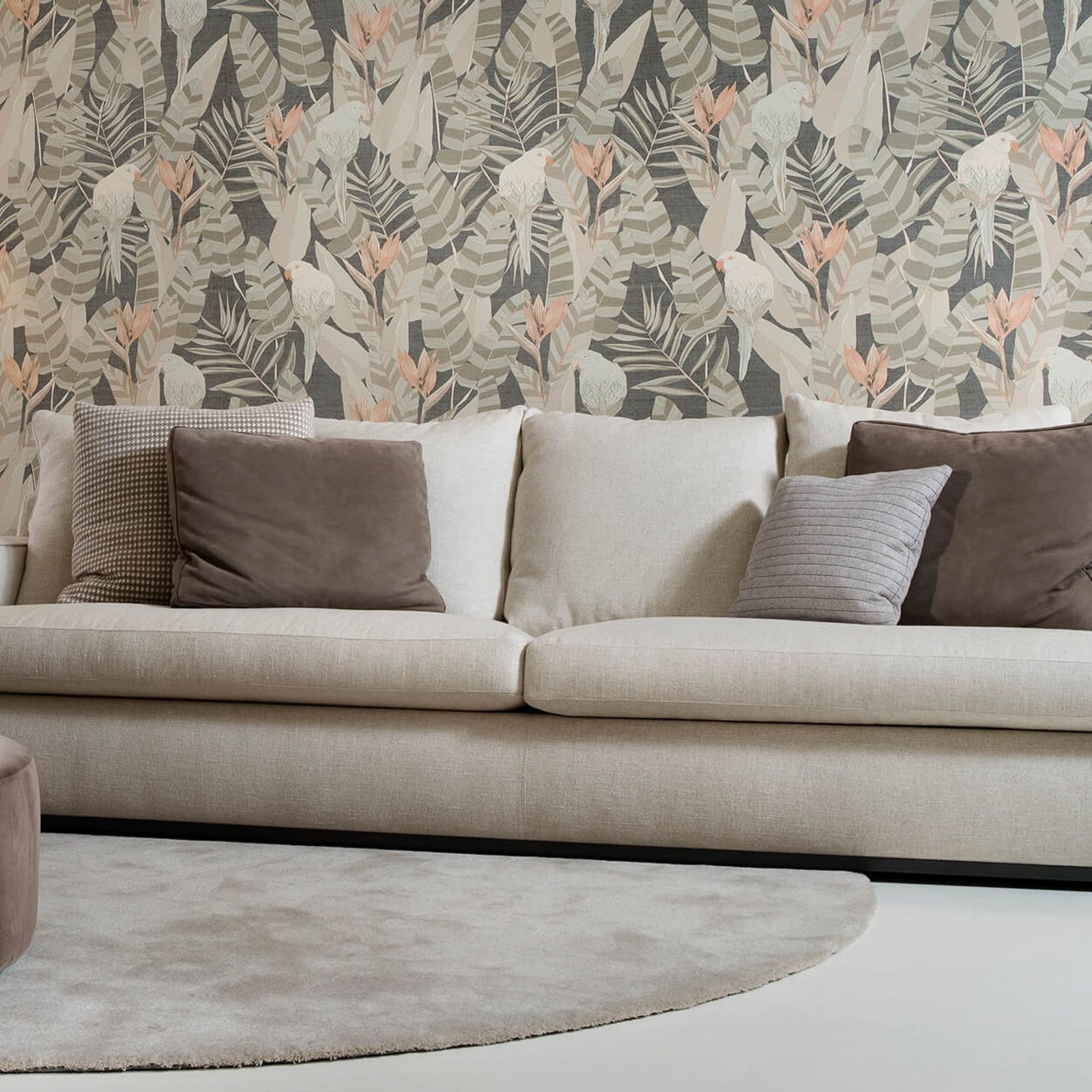Modern Cushion Back Sofa gallery detail image