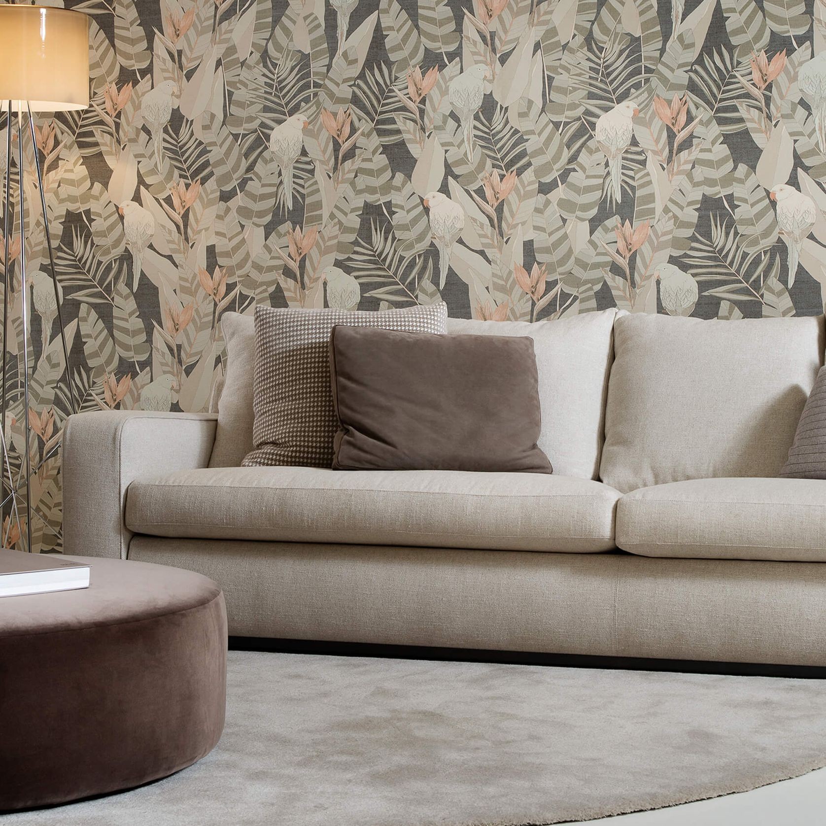 Modern Cushion Back Sofa gallery detail image