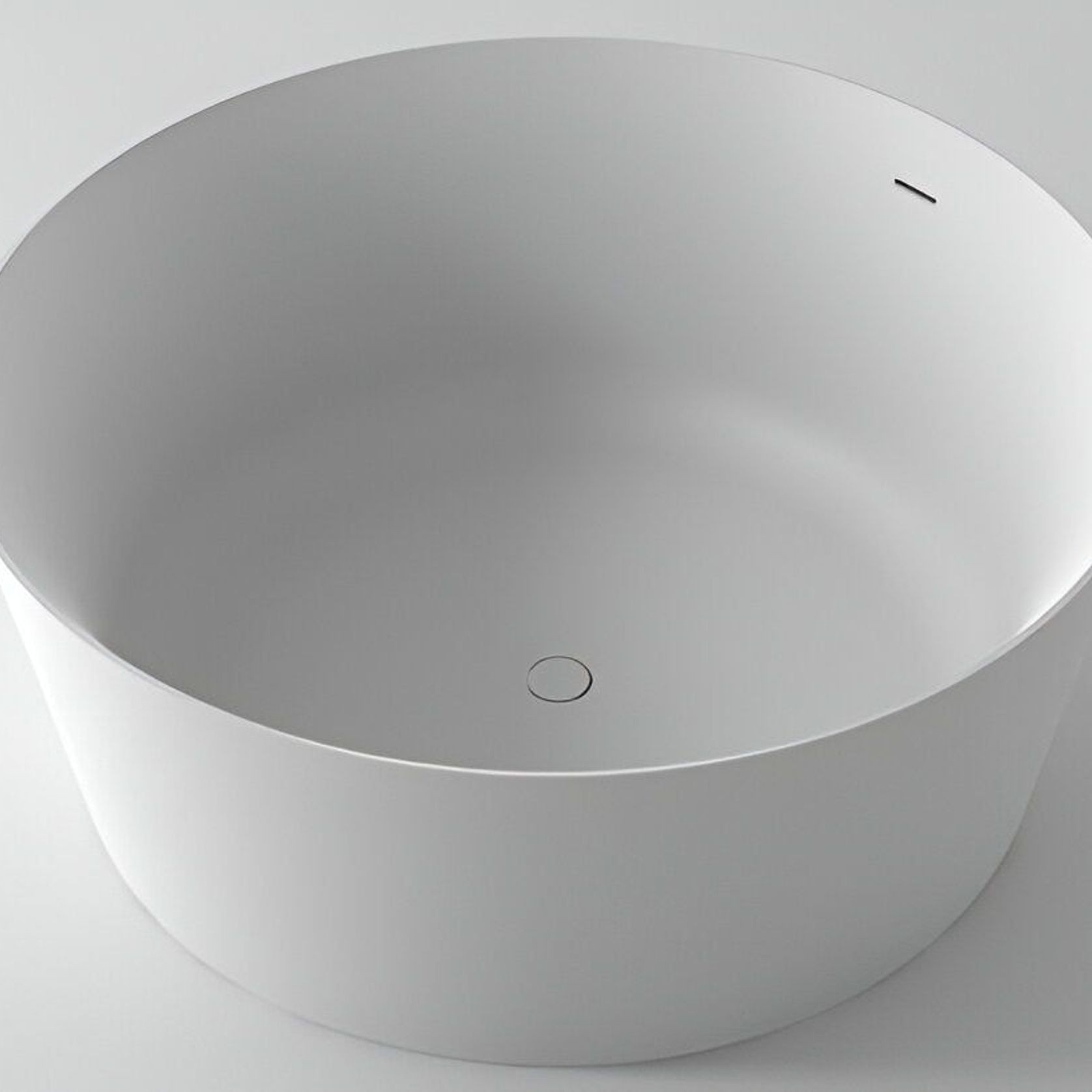 Como Stone Freestanding Round Bath gallery detail image