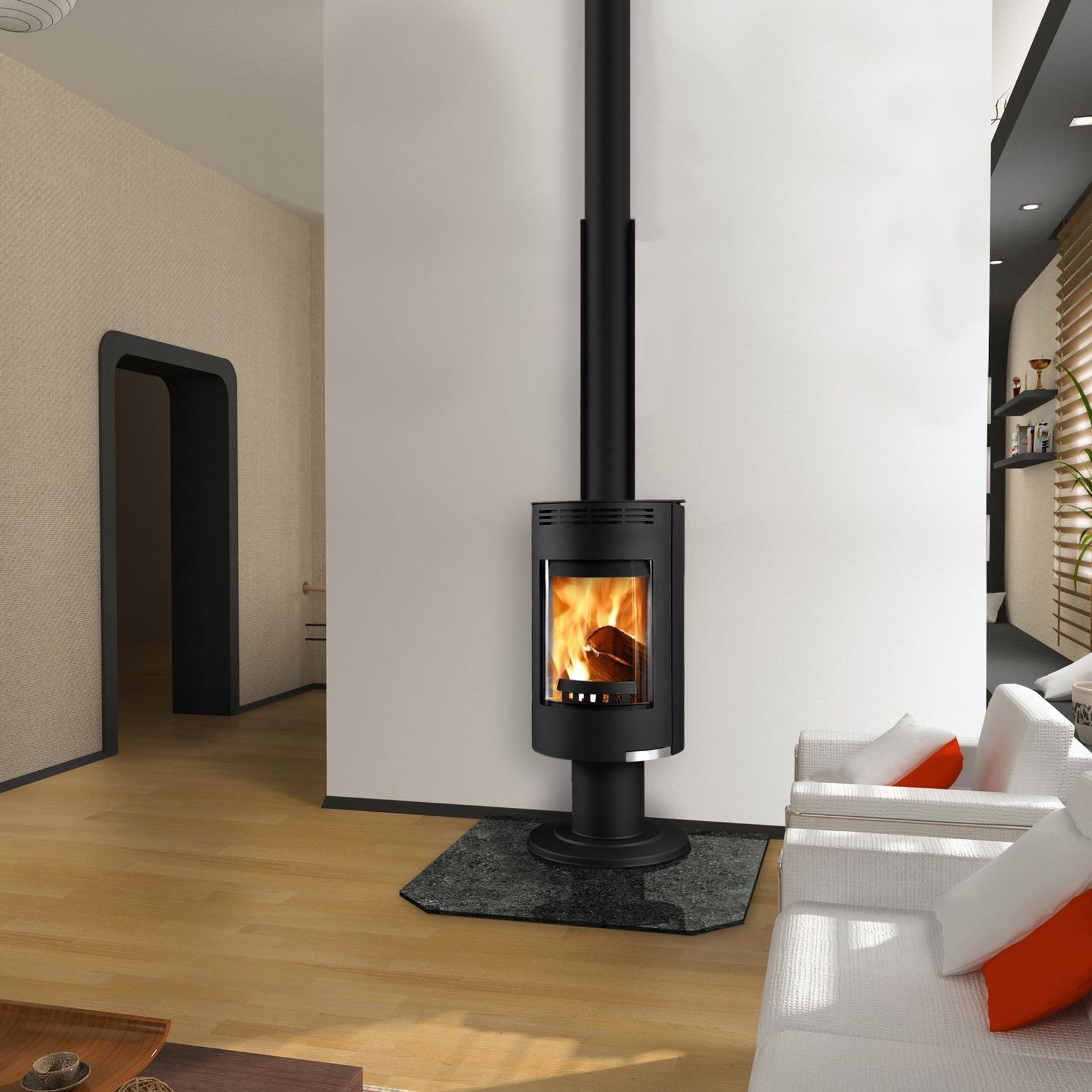 Andorra Exclusive | Wood Fireplace gallery detail image