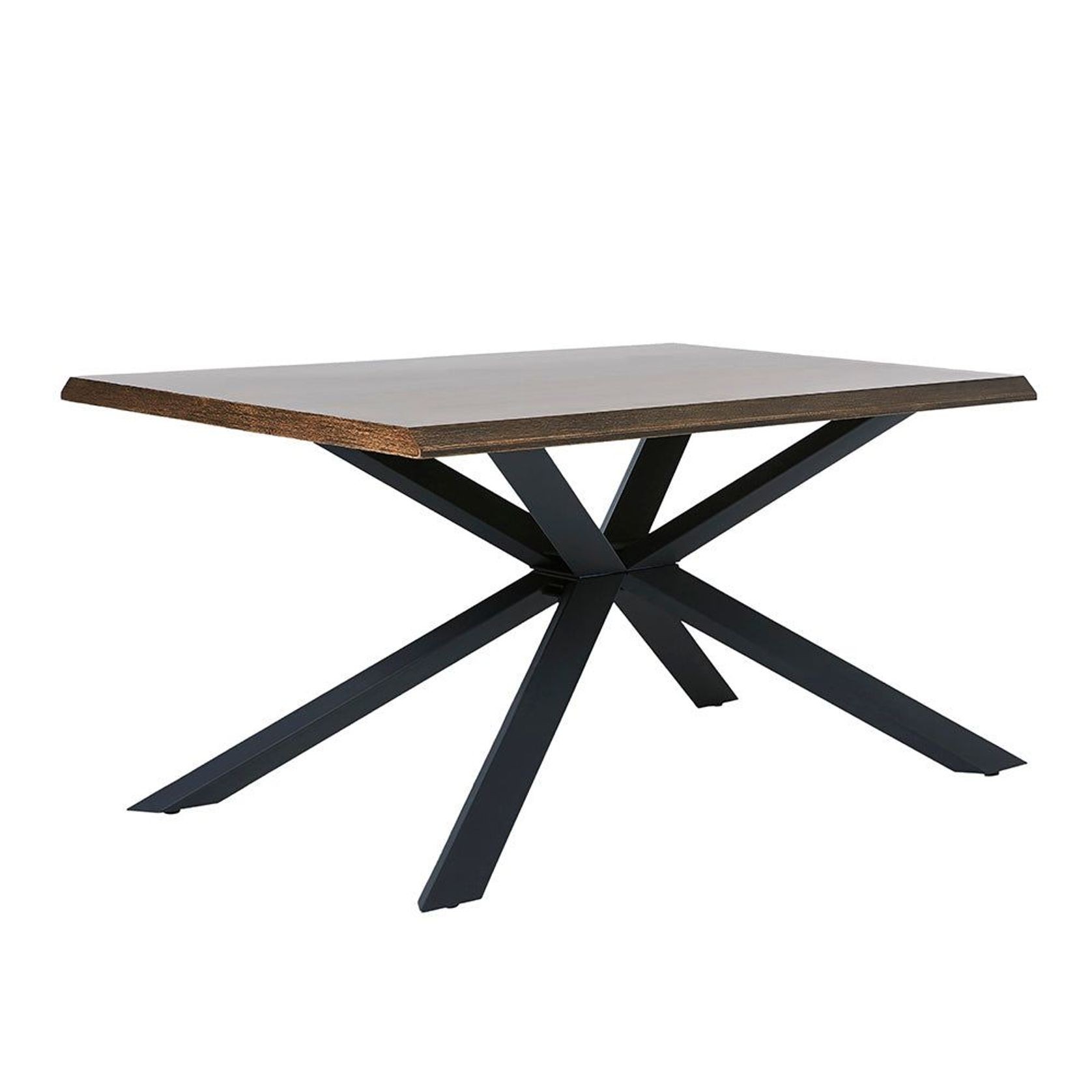 ARNO Dining Table 200cm - Brown & Black gallery detail image