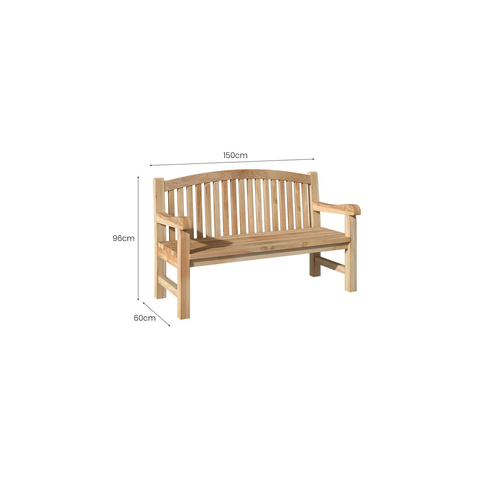 Linden Garden Bench gallery detail image