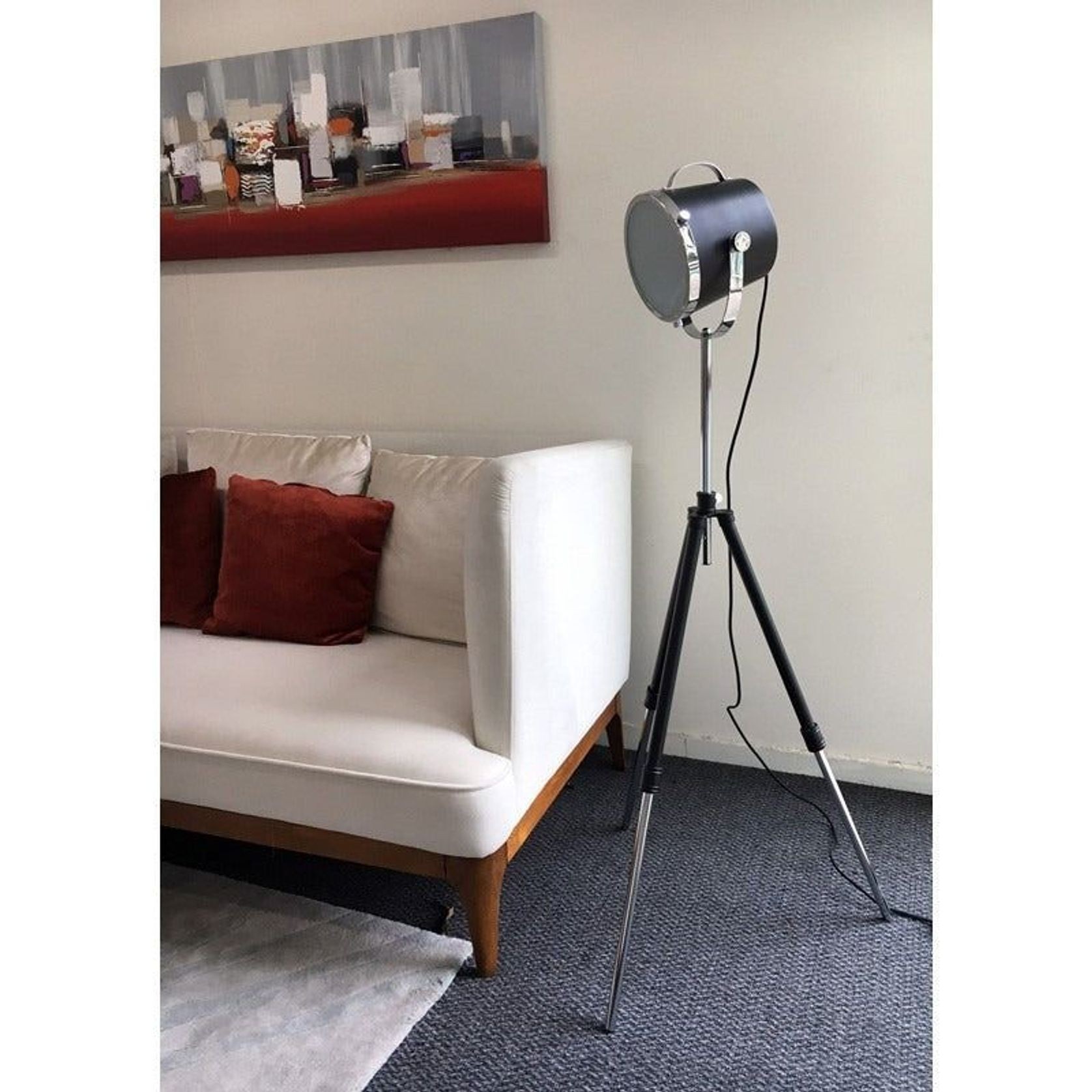 Nautical Floor Lamp - Black gallery detail image