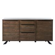 ARNO Sideboard Buffet170cm - Brown & Black gallery detail image