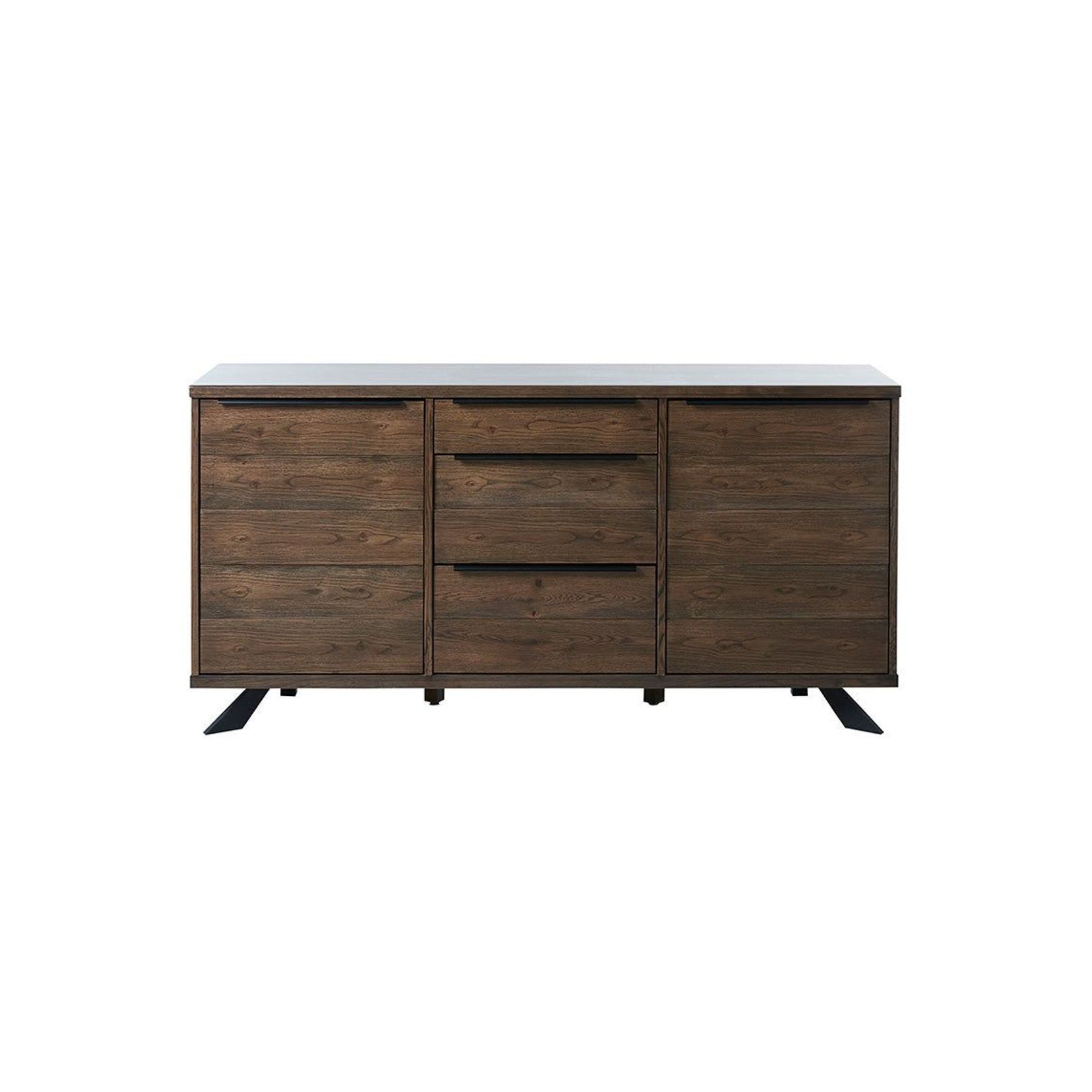 ARNO Sideboard Buffet170cm - Brown & Black gallery detail image