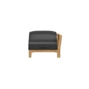 Newport Teak Outdoor Sofa with Armless Chairs - 6 Seat gallery detail image