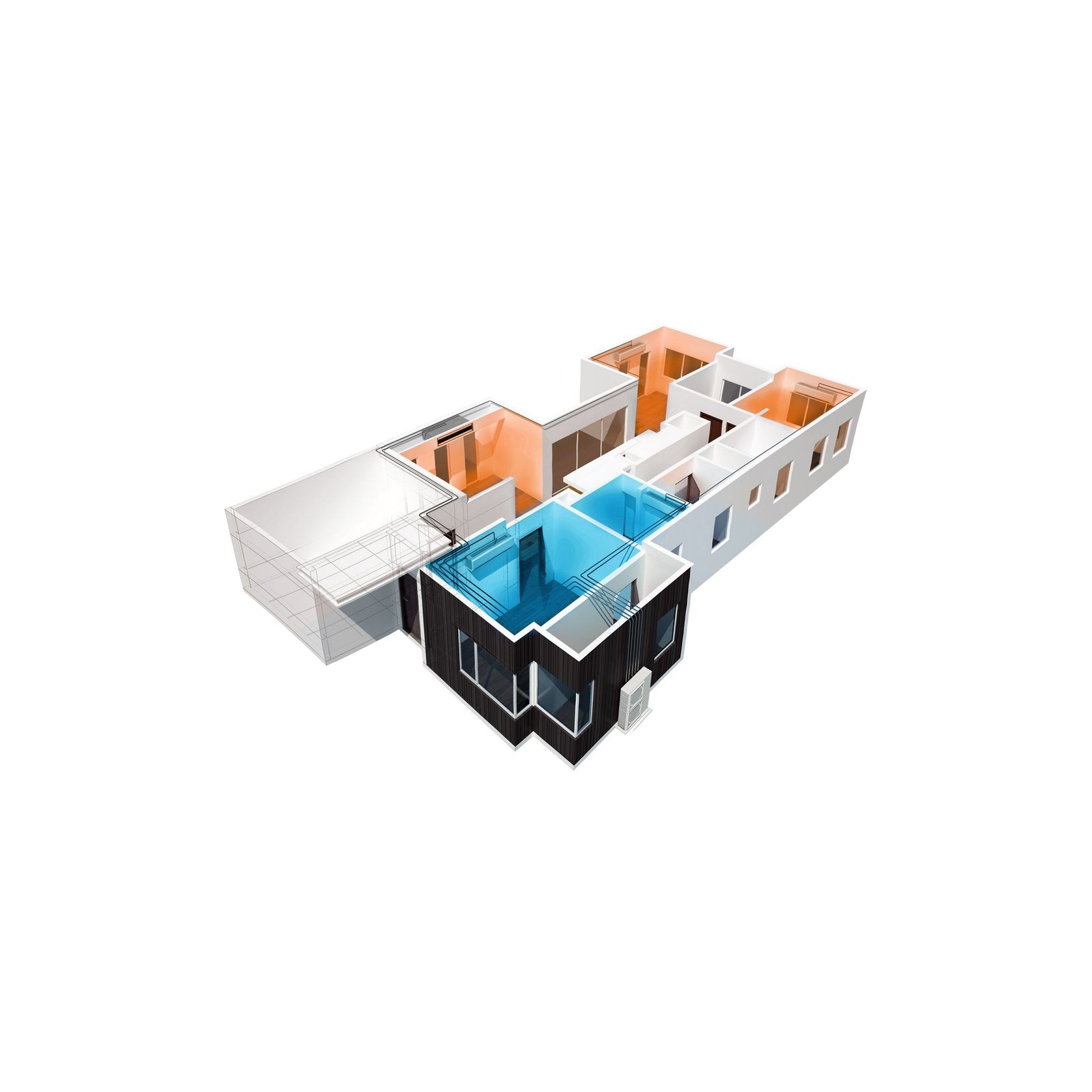 Rinnai Inverter Cassette Split System gallery detail image