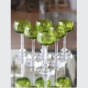 Set of Val St Lambert 'Anvers' Hock Wine Glasses gallery detail image