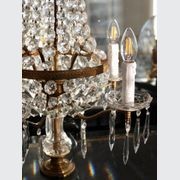 An Antique Crystal and Gilt Bronze Girandole gallery detail image