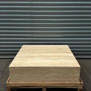 Square Coffee Table - Veincut Travertine | Natural Stone Co. gallery detail image