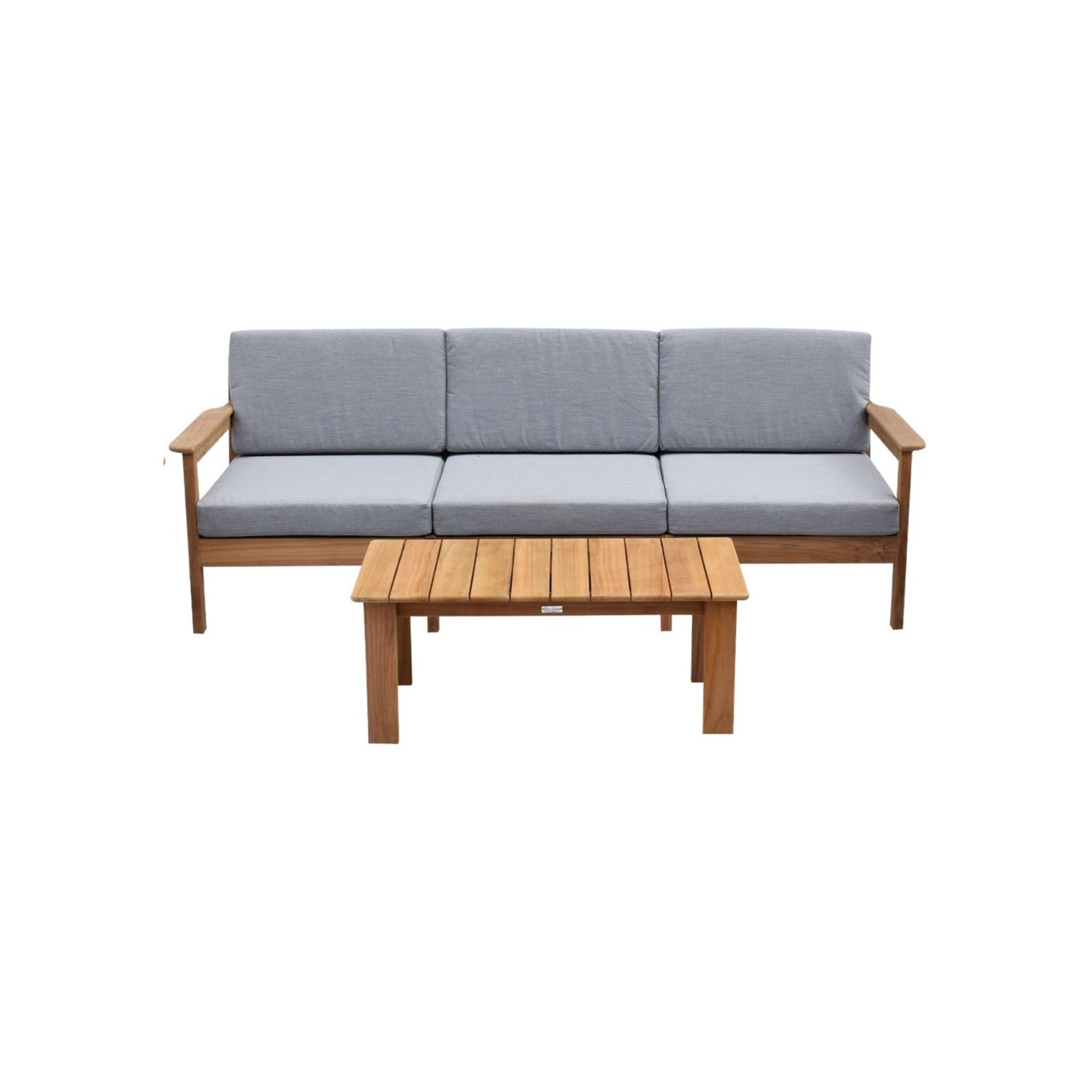 Rome Teak Wood Outdoor Coffee Table gallery detail image