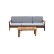Rome Teak Wood Outdoor Coffee Table gallery detail image