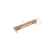 Titan Outdoor Teak Dining Bench Seat 290cm gallery detail image