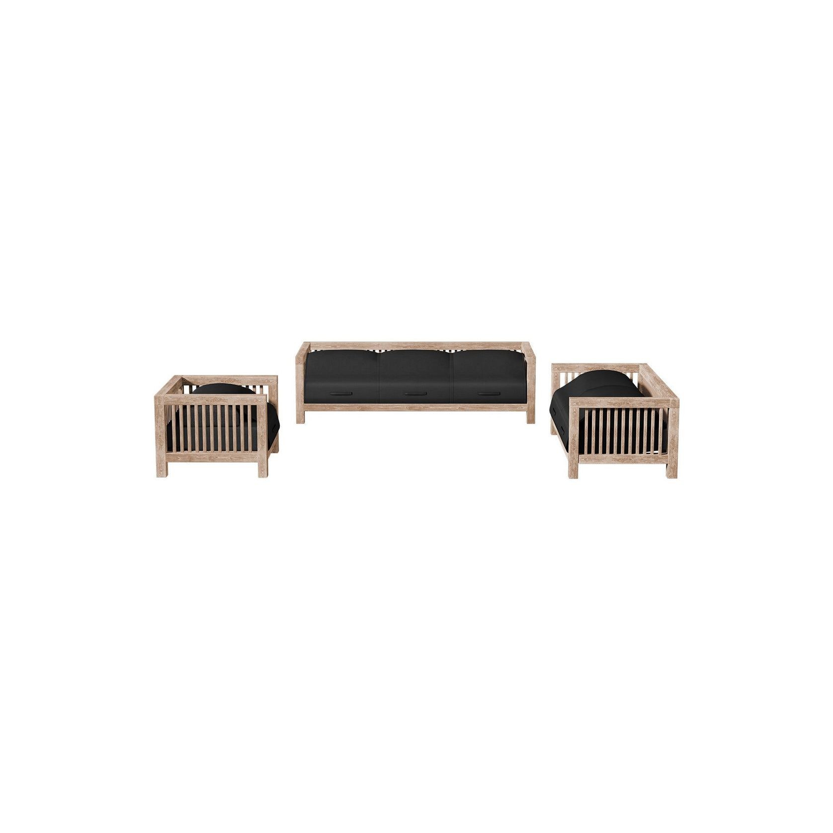 Cardrona Teak 2 Seater Sofa gallery detail image