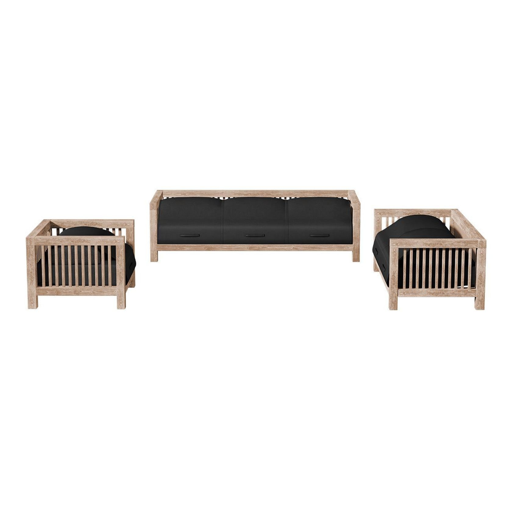 Cardrona Teak 2 Seater Sofa gallery detail image