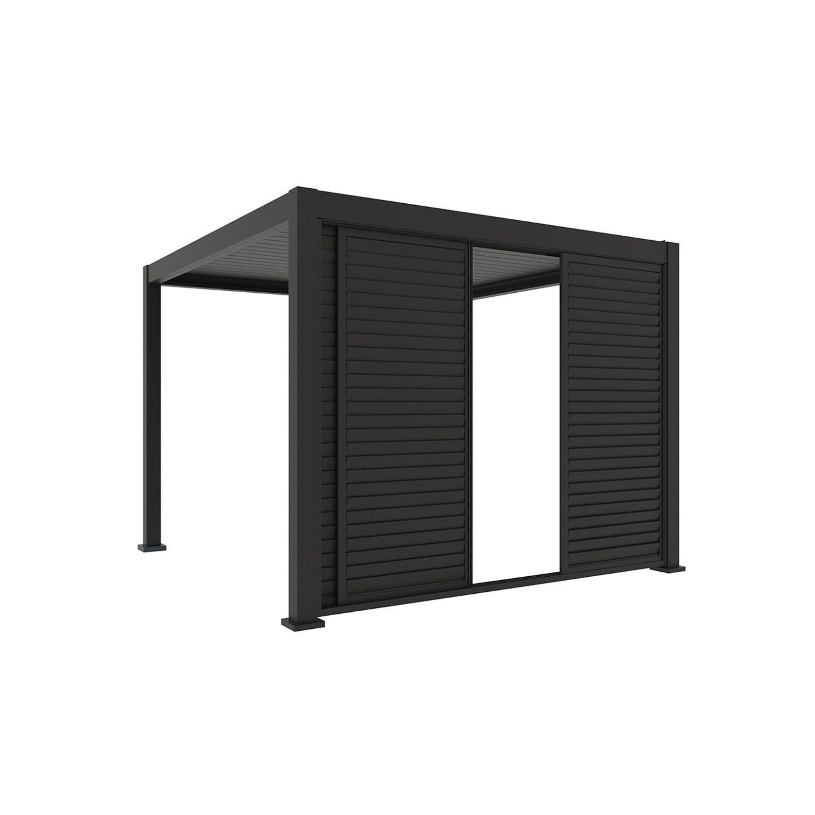 Atlantic & Caribbean Freestanding Pergola Shutter Sliding Door gallery detail image
