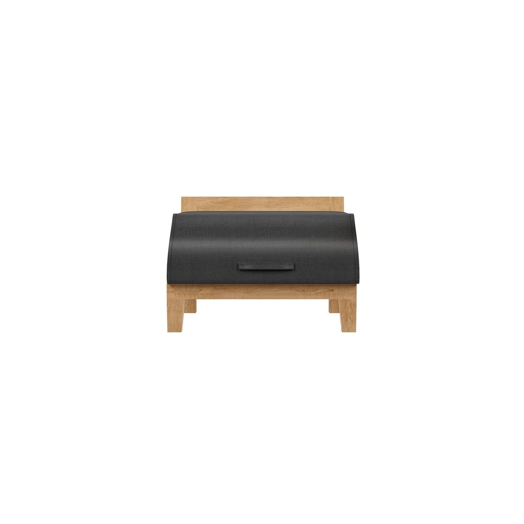 Newport Teak Outdoor Sofa With Ottoman- 4 Seat gallery detail image