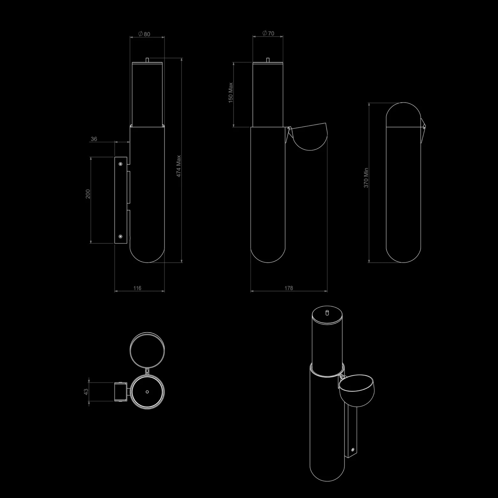 ISP Wall Light gallery detail image