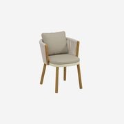 Chloe Outdoor Dining Chair - Beige gallery detail image