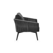 Kereru Aluminium and Rope Outdoor Armchair gallery detail image