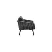 Kereru Aluminium and Rope Outdoor Armchair gallery detail image