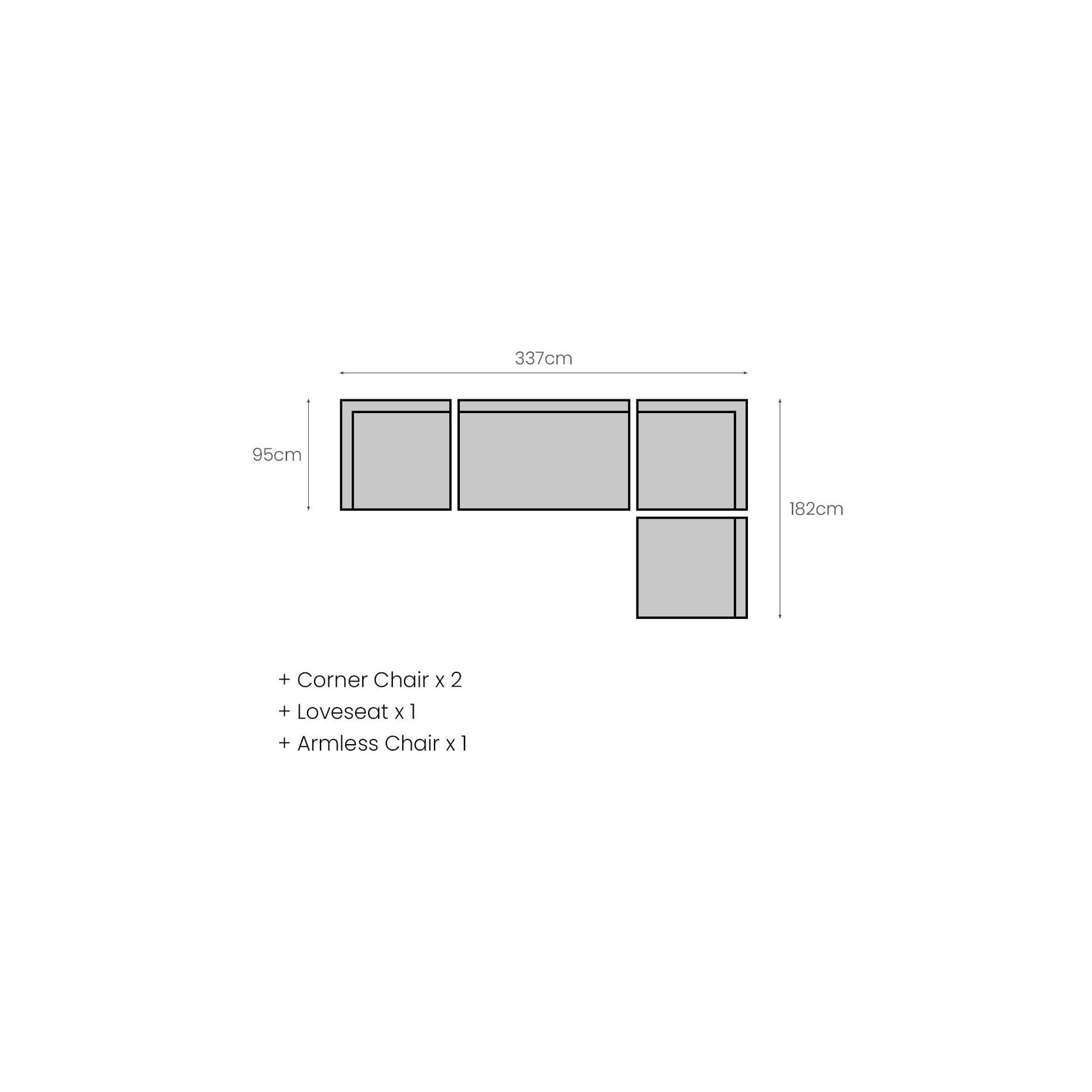 Newport Teak Outdoor Loveseat gallery detail image
