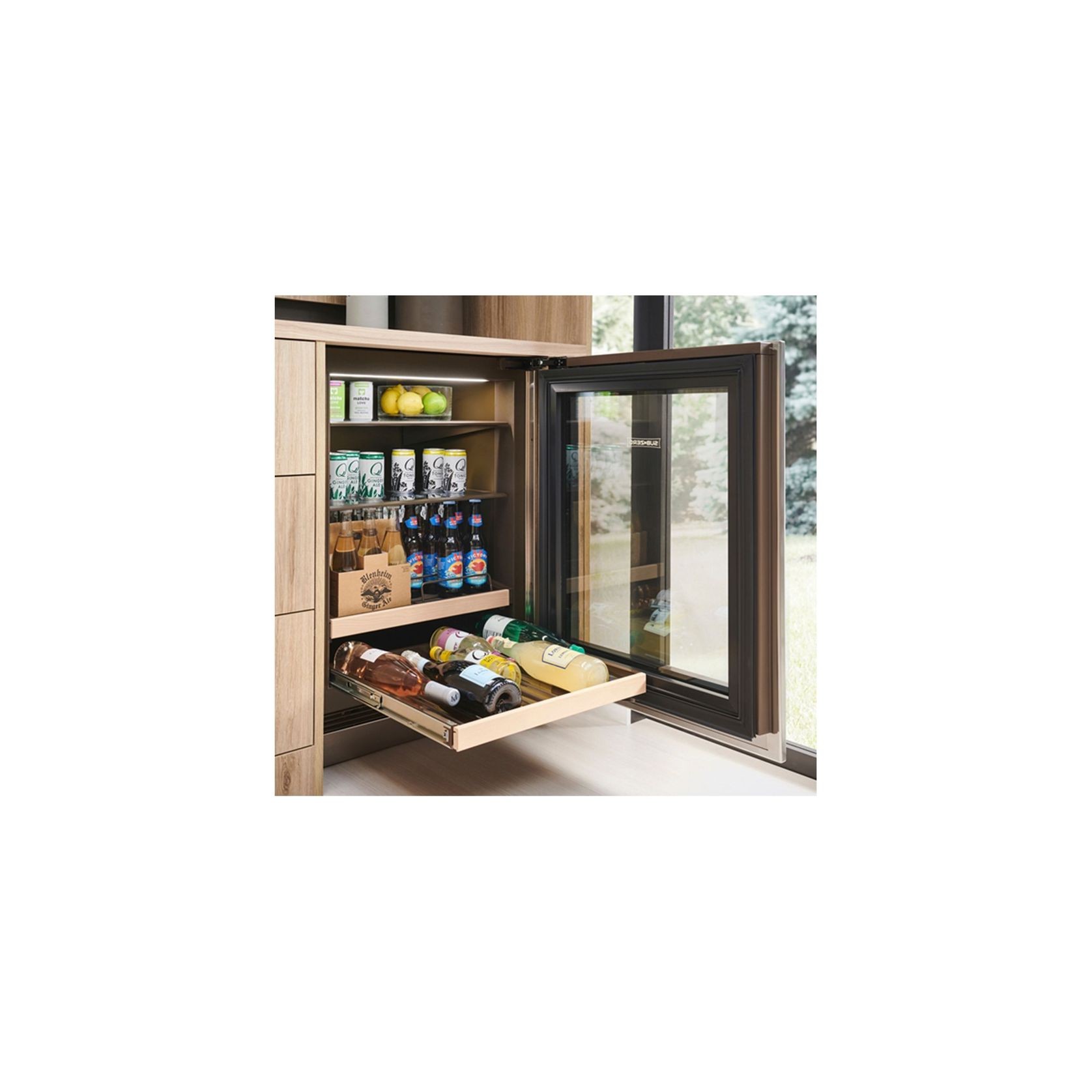Designer Series Undercounter Beverage Center 61cm gallery detail image