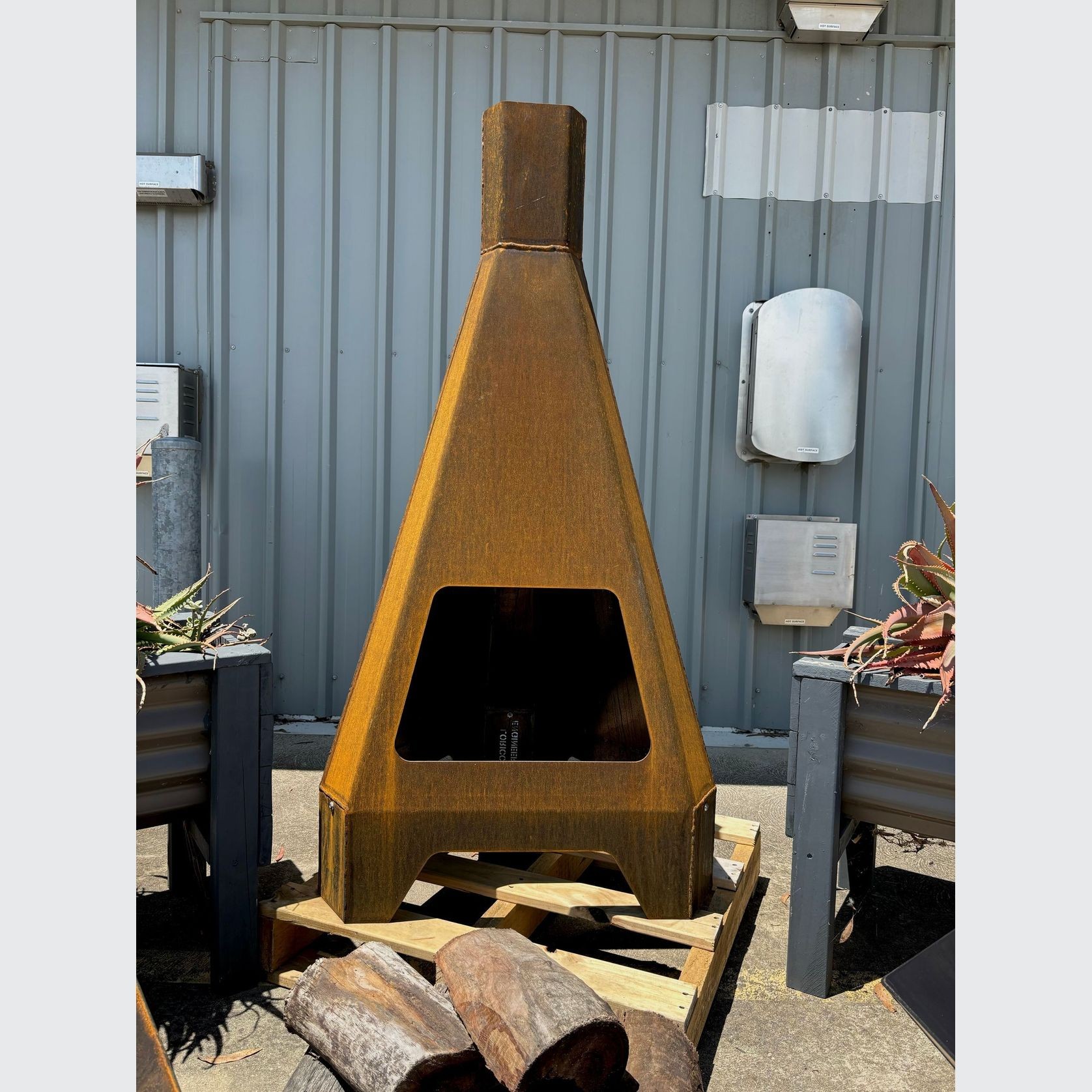 Corten Chiminea gallery detail image