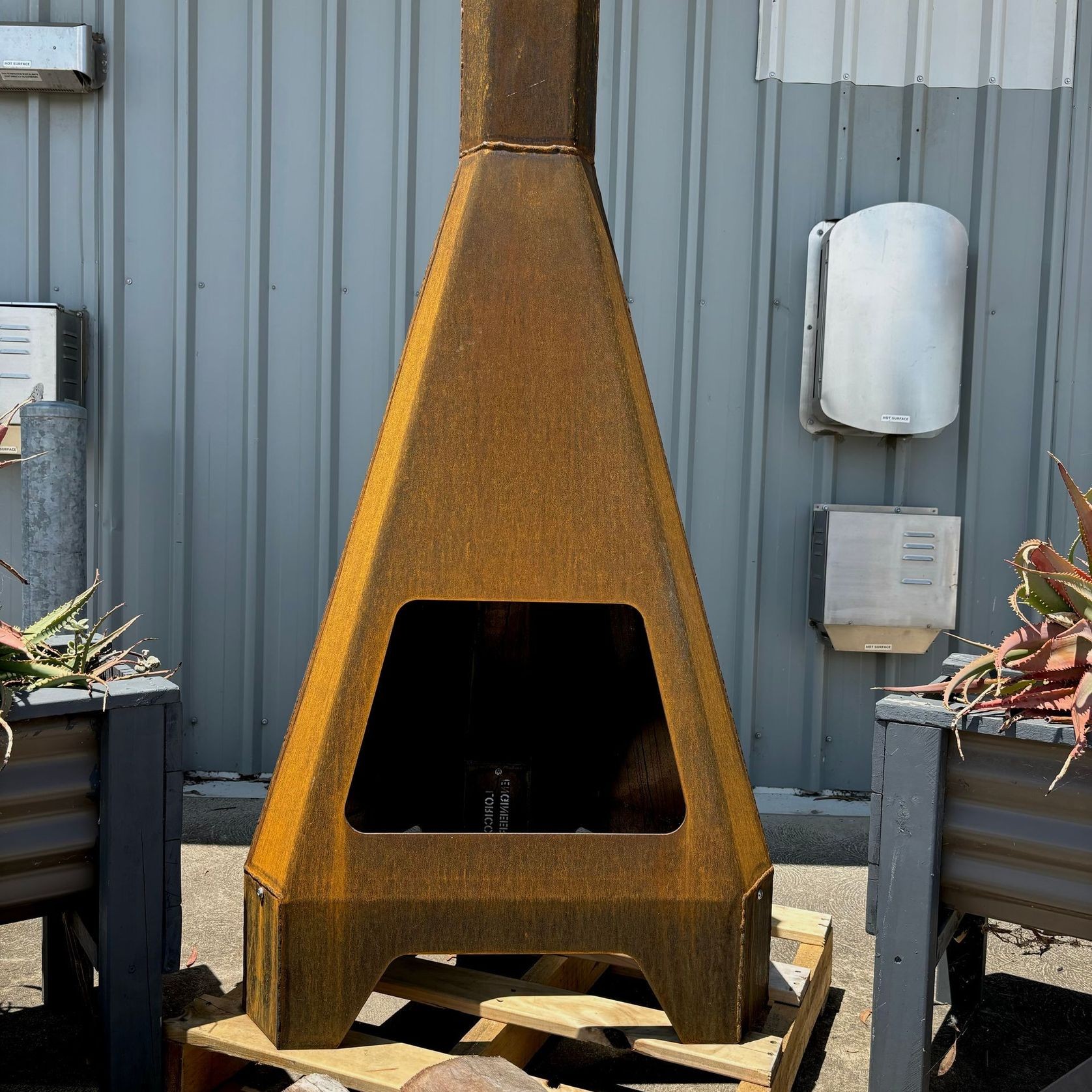 Corten Chiminea gallery detail image