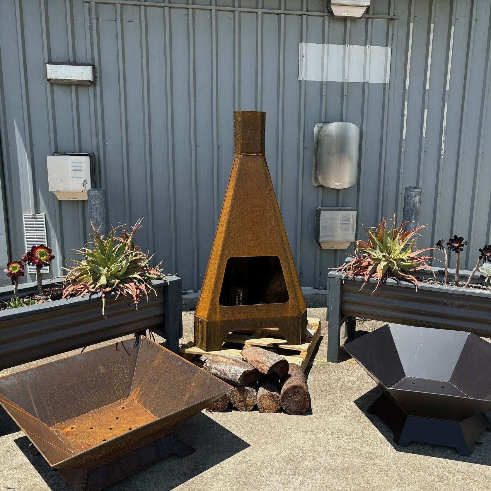Corten Chiminea gallery detail image