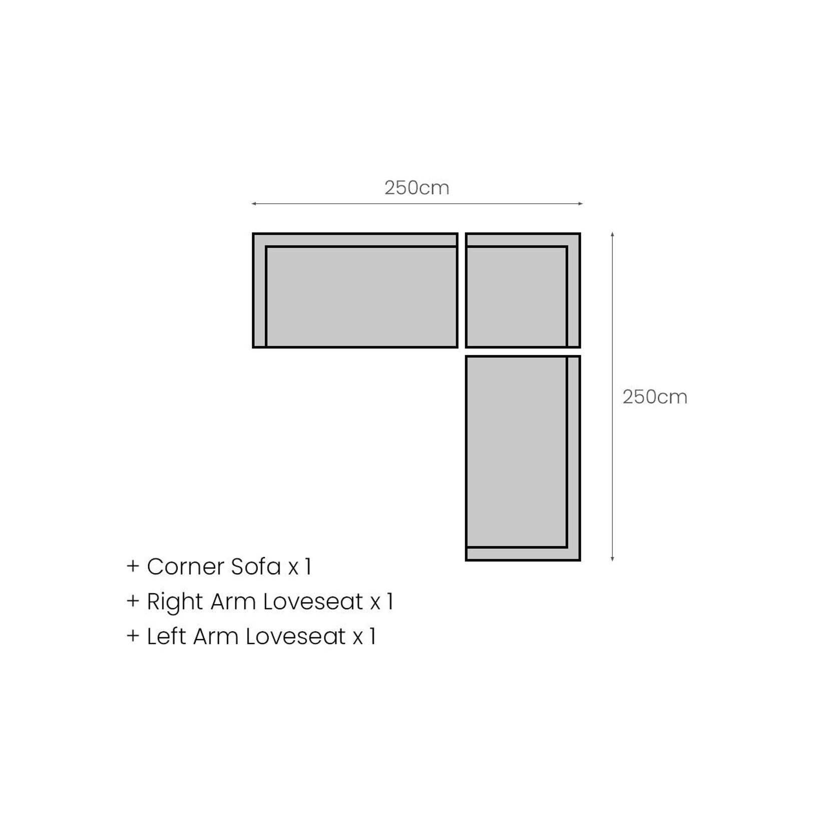Ibis 2.0 Outdoor 3 Seater Sofa gallery detail image