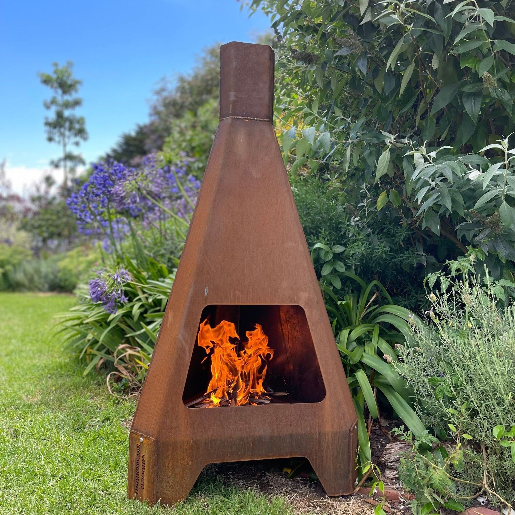 Corten Chiminea gallery detail image