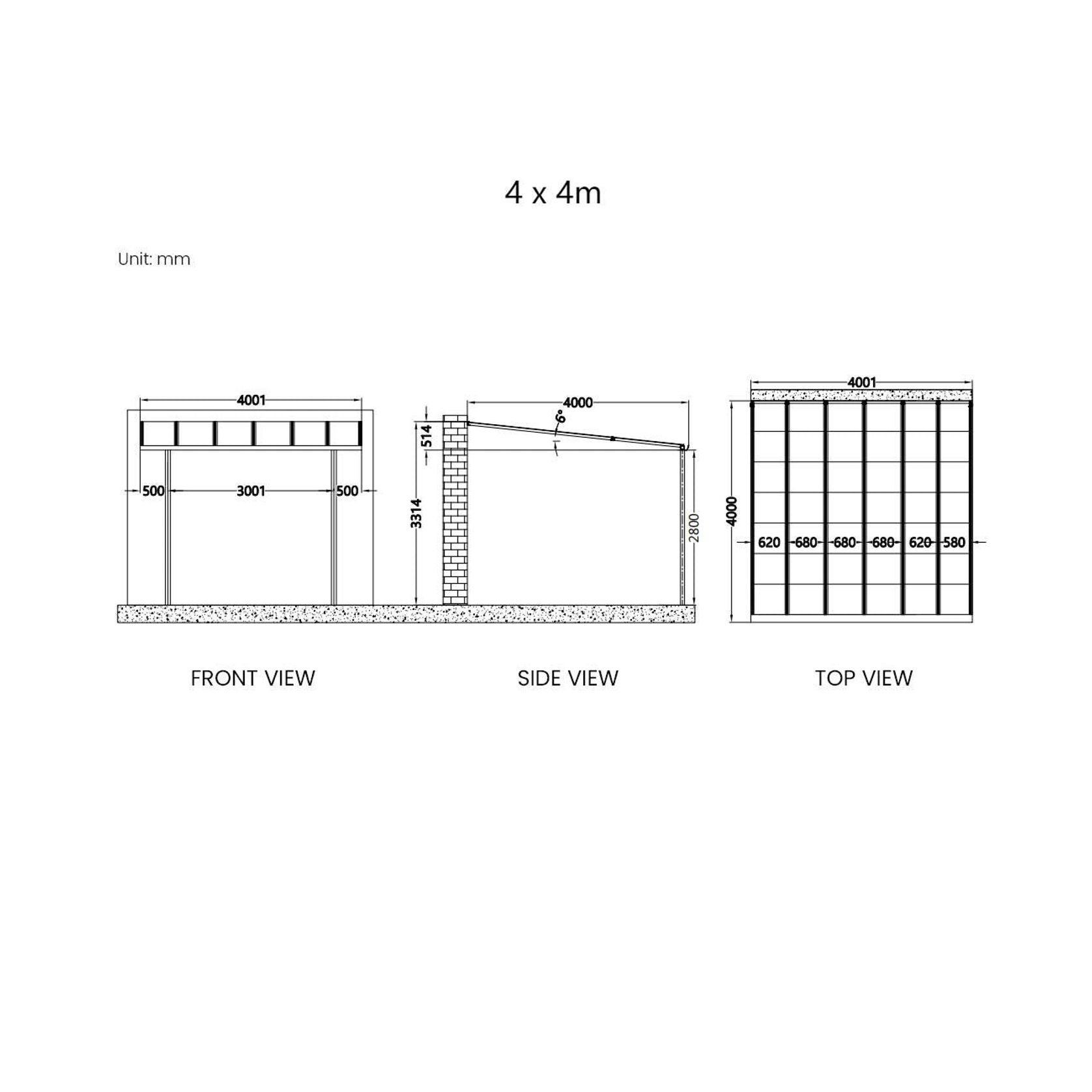 Urban Wall Mounted Patio Cover Collection gallery detail image
