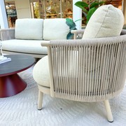 Chloe Outdoor 2-Seater Sofa- Beige gallery detail image