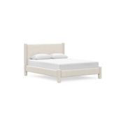 Liora Four Post Queen Bed Frame | Cream Boucle gallery detail image