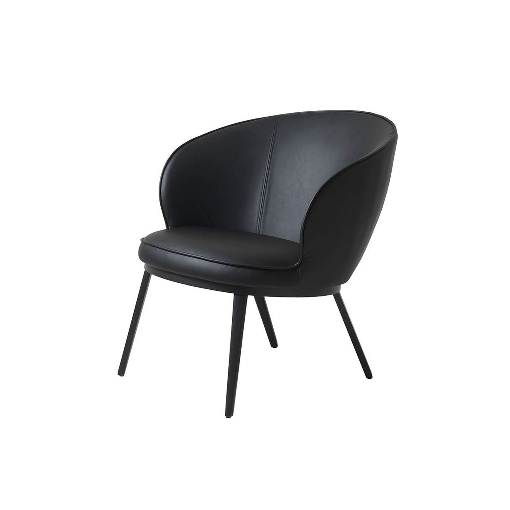 GAIN Lounge Chair - Black gallery detail image